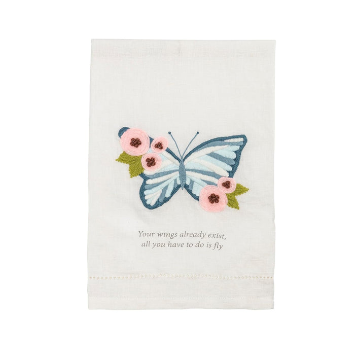 Mud Pie Towel, 21" x 14", Wings