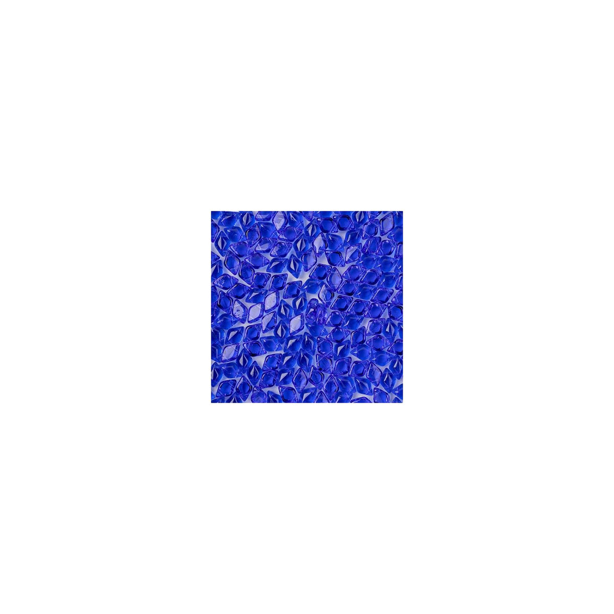 John Bead Craft Bead, Gemduo 2-Sapphire