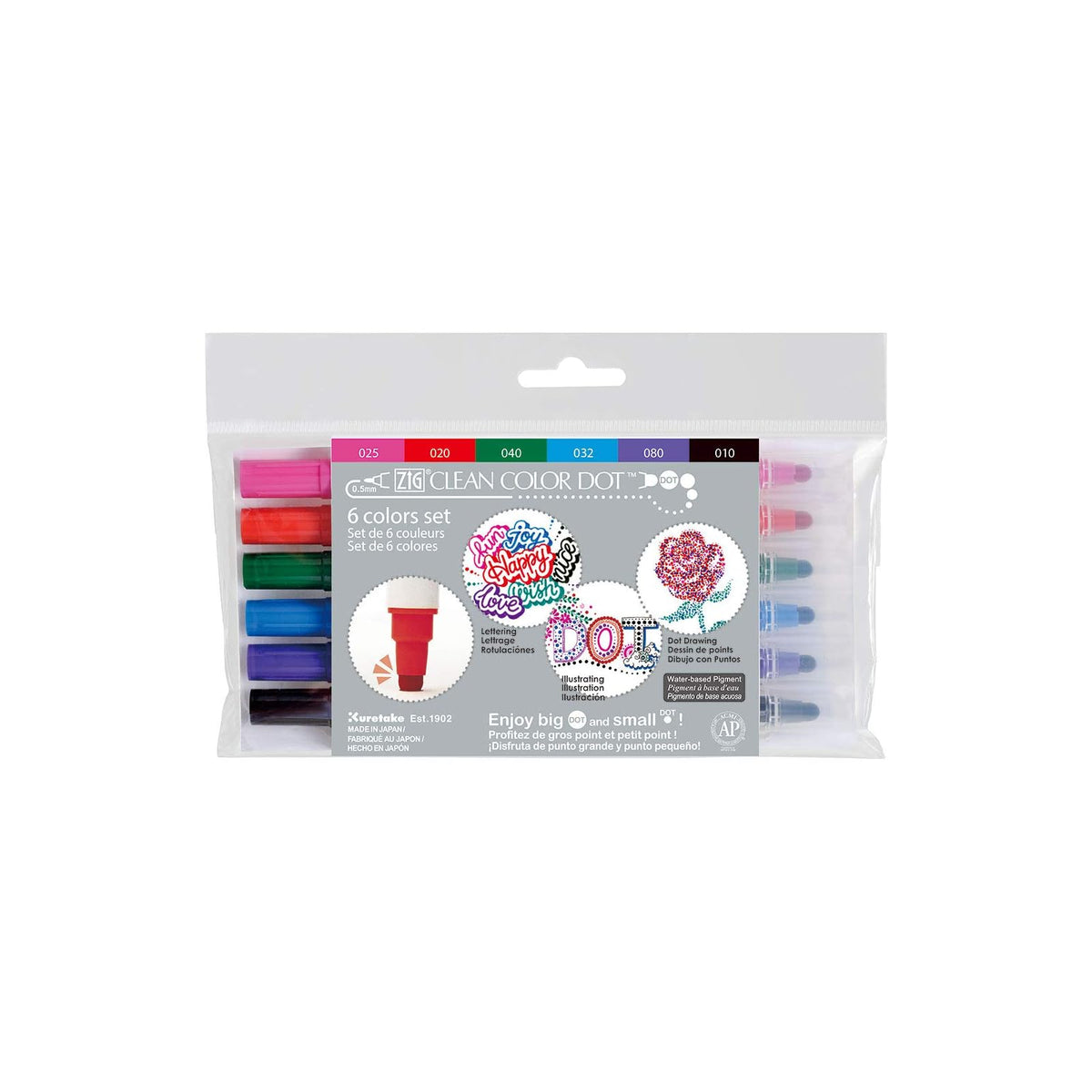 Zig Marking Pen, 1 Count (Pack of 1), Assorted