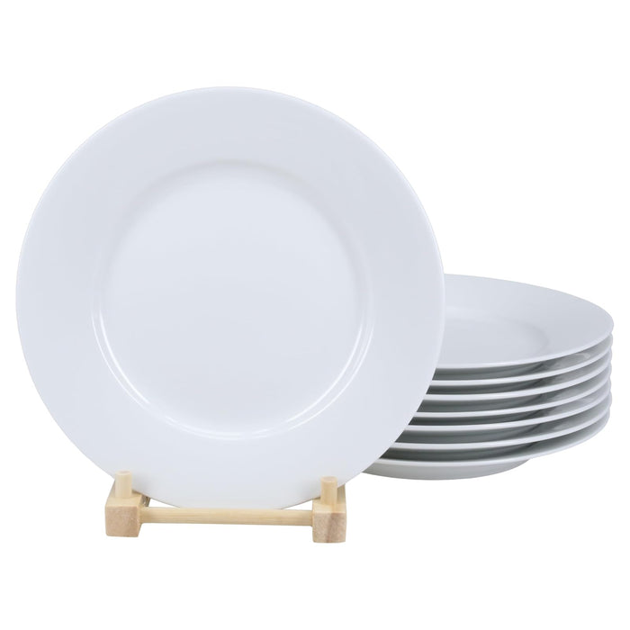 BIA Cordon Bleu Dishware Plate, 8.25 x 8.25 x 1 inches, White