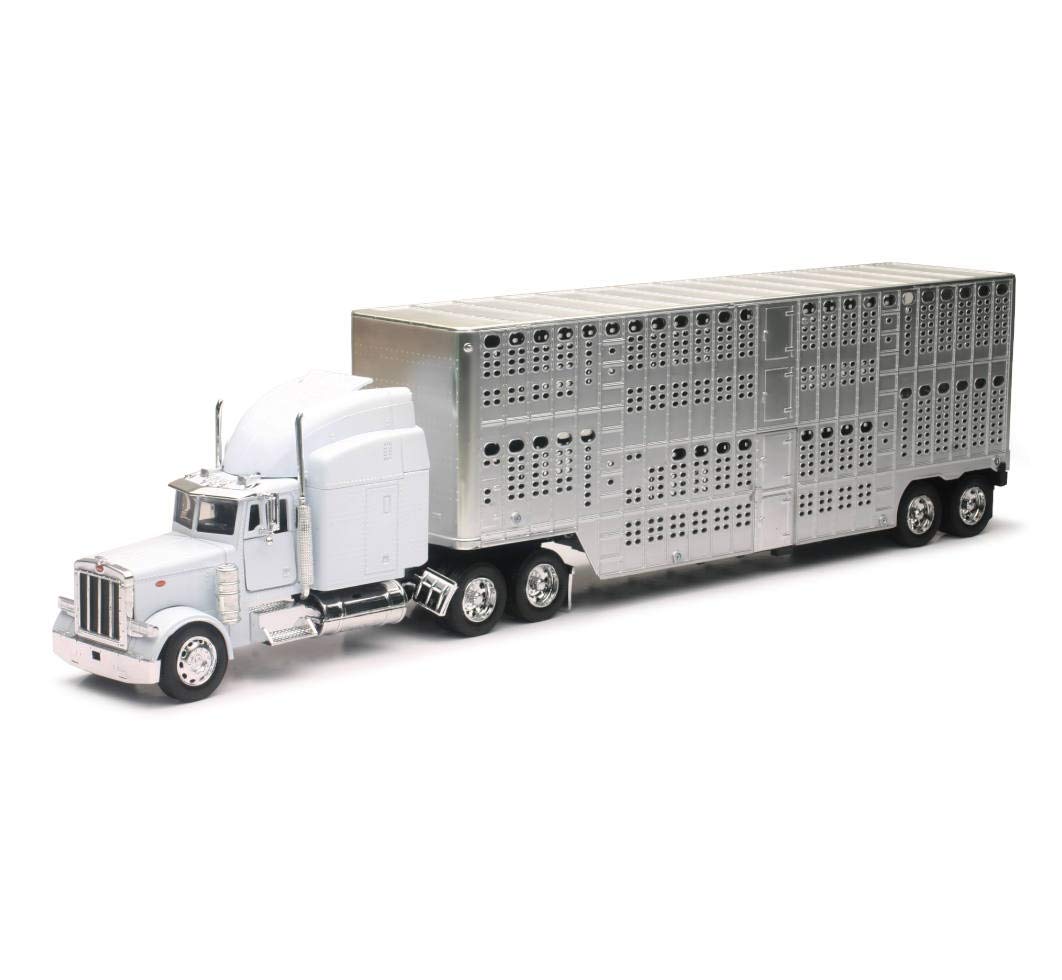 New Ray Toys 1:32 Peterbilt 379 Pot Bell Live Stock