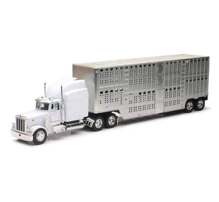 New Ray Toys 1:32 Peterbilt 379 Pot Bell Live Stock