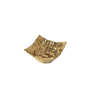 Pampa Bay Dishware Bowl, Small, Gold
