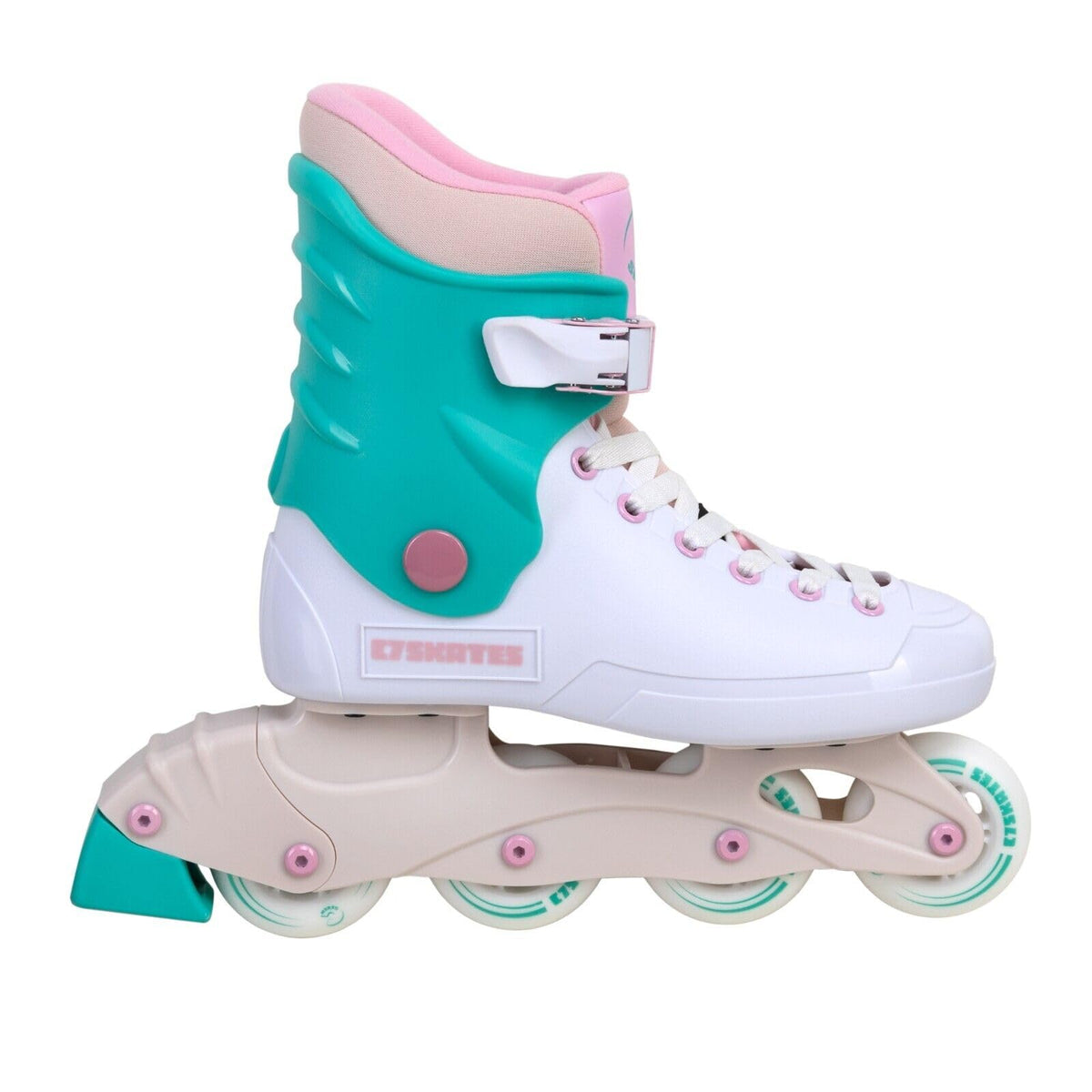 C SEVEN Roller Skate, Women's 9 / Men's 8, Mint Flash
