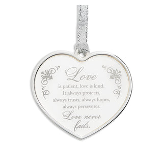 Roman Hanging Ornament, 2.5 in., Silver