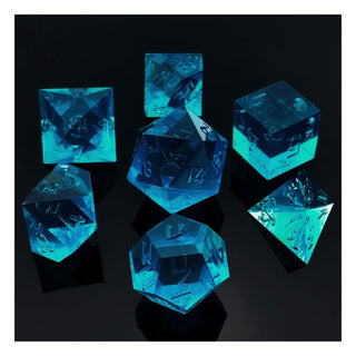 BESCON DICE Game Dice, 16mm, Steelblue