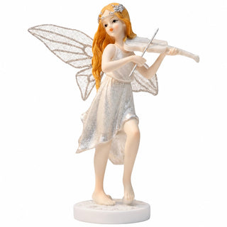 Comfy Hour Figurine, 8.3", White, Black, Blue, Orange, Brown