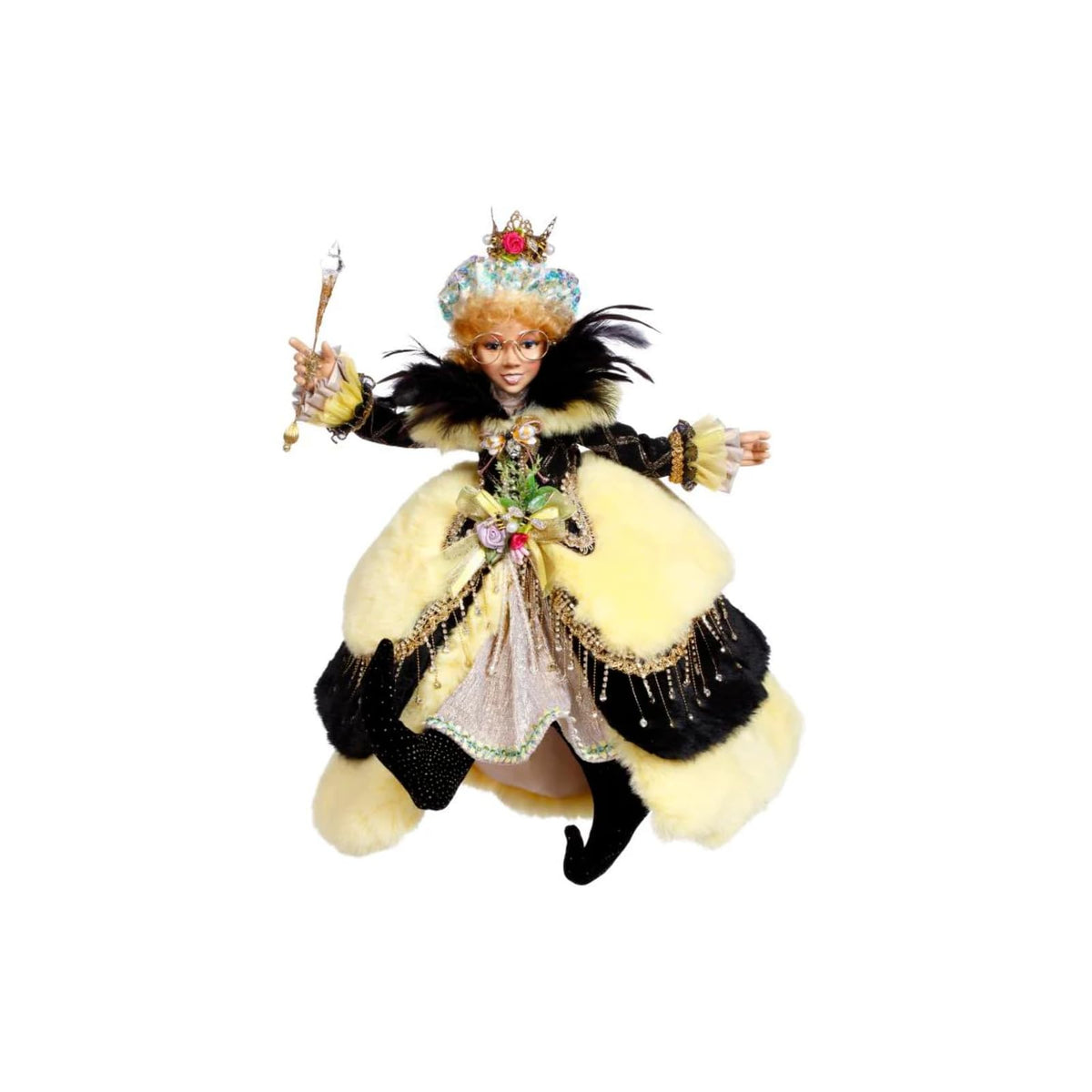 Mark Roberts Figurine, Black and Yellow (Multicolor), Modern