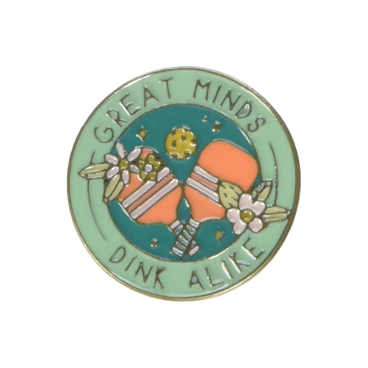 Karma Apparel Pin, One Size, Pickleball