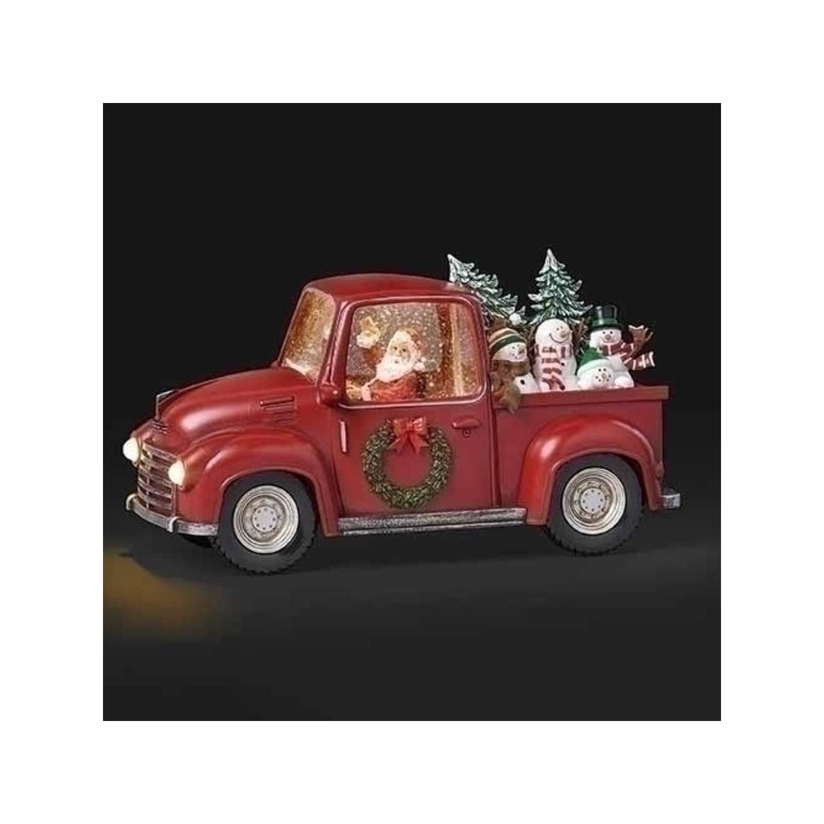 Roman Snow Globe, Red, Classic