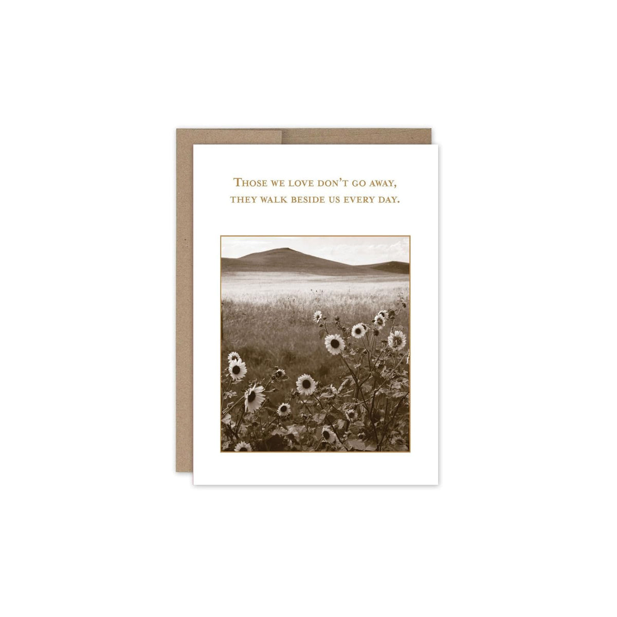 Shannon Martin Design Greeting Card, 4.5" x 6.25", Rich Copper and Sepia Tones