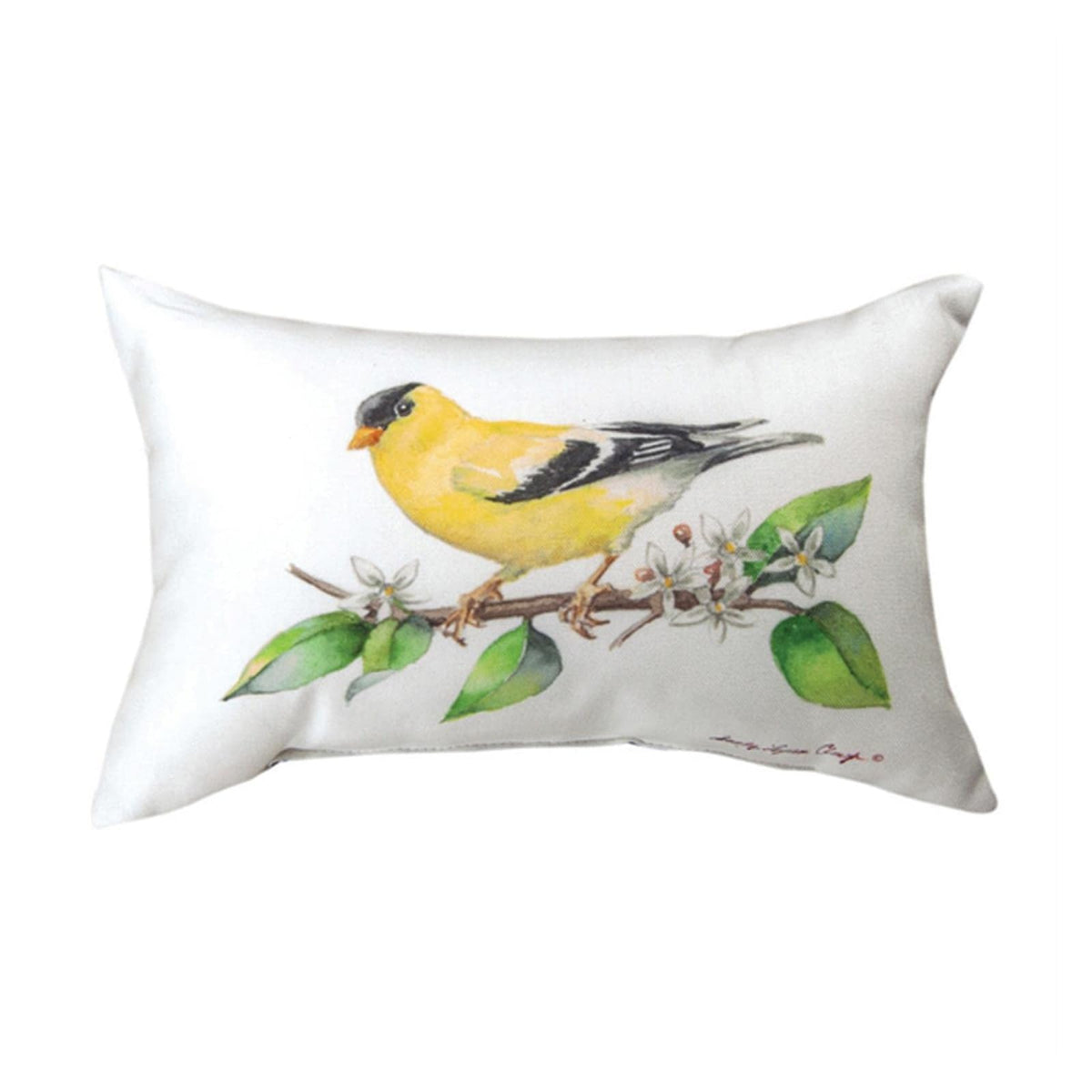Manual Woodworkers Pillow, 12.5" x 8.5", Black, Yellow