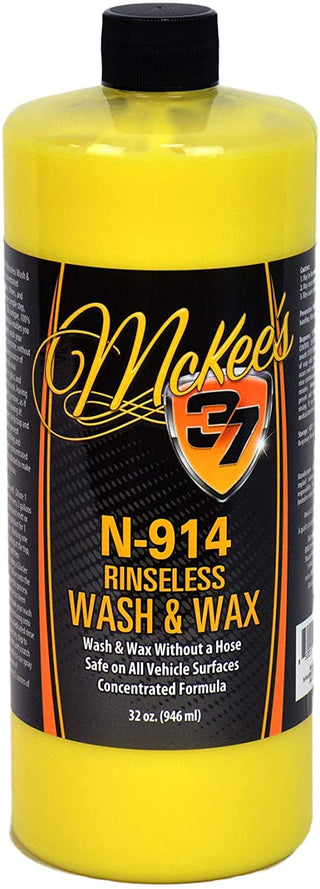 McKee's 37 N-914 Rinseless Wash & Wax (No Rinse Wash), 32 fl. oz.
