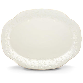Lenox Dishware Plate, 4.55 LB, White
