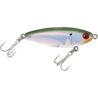 MirrOLure Fishing Hook, 2.25in 3/16oz, Bay Green/Prl/Silver