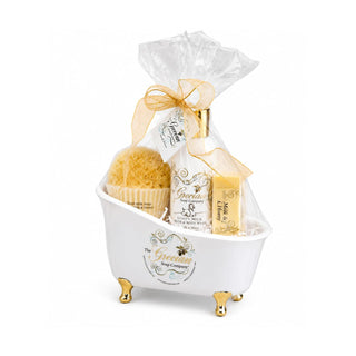 The Grecian Soap Company Bathwater Additive, 1 Ounce (Pack of 4), Milk & Honey