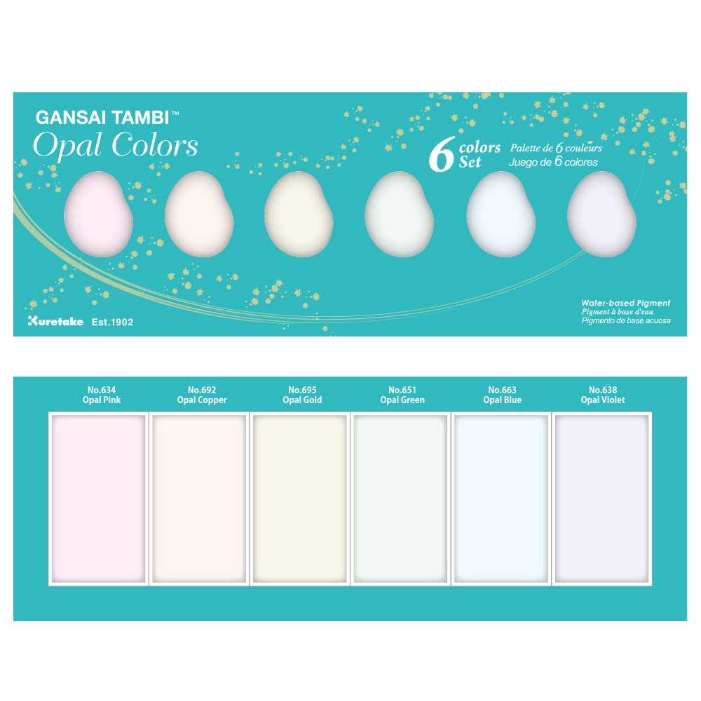 Kuretake Paint, 1 Fl Oz (Pack of 1), Opal