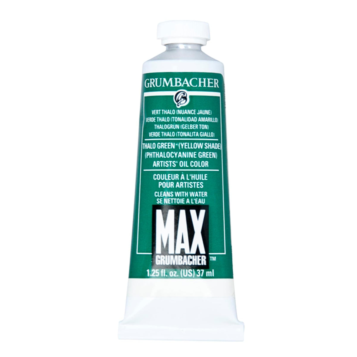 Grumbacher Paint, 1.25 Ounce (Pack of 1), Thalo Green (Yellow Shade)