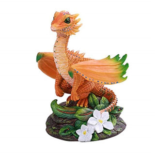 Pacific Giftware Figurine, 3.74" x 3.35" x 4.92", Orange