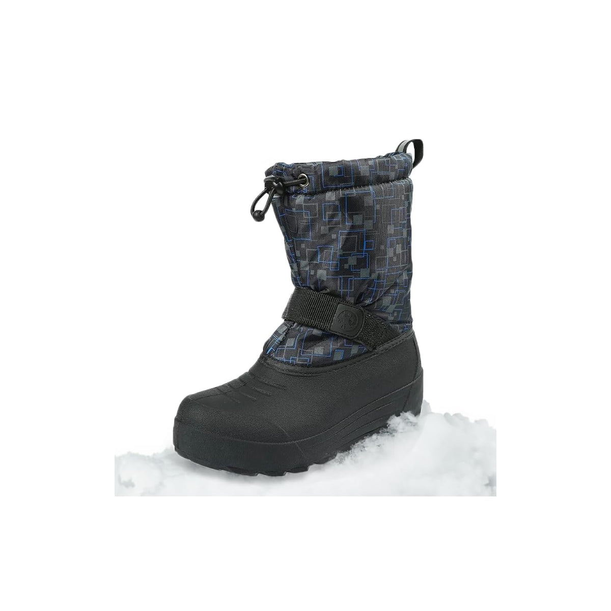 Northside Boot, 6 Big Kid, Black/Blue