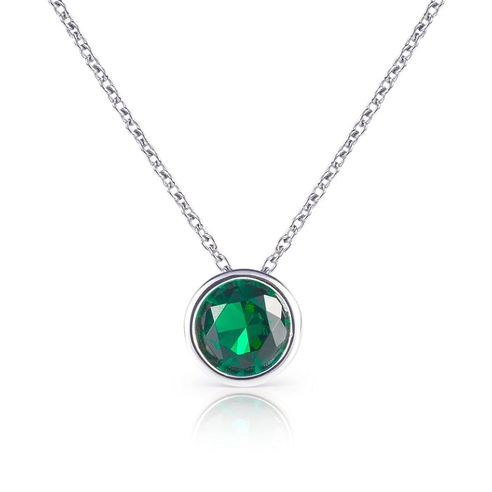 namana Necklace, Green, Classic