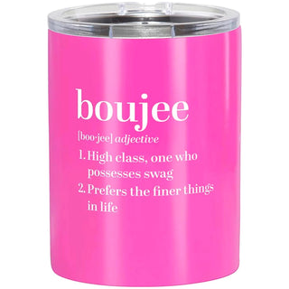 Slant Collections Drinking Cup, 12 Ounces, Boujee
