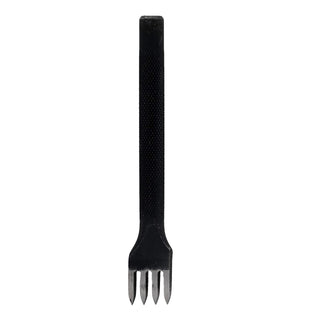 Realeather Chisel, 4-Prong Diamond Chisel, Black
