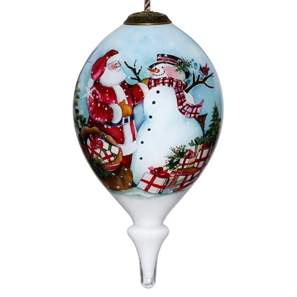 Inner Beauty Gifts Hanging Ornament, 4.75 inches, Gold