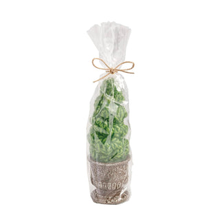 Mud Pie Candle, 6" x 2", Swirl Topiary