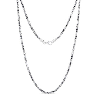 DEVATA Necklace, 24" Length, Silver