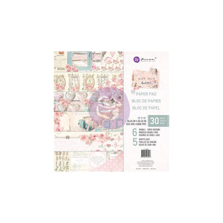 PRIMA MARKETING INC Card Stock, 12-x-12-Inch, Cream,green,pink