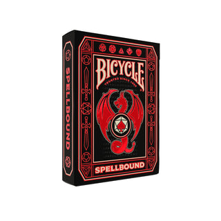 Bicycle Tabletop Game, 2.56 x 0.69 x 3.63 inches, Red