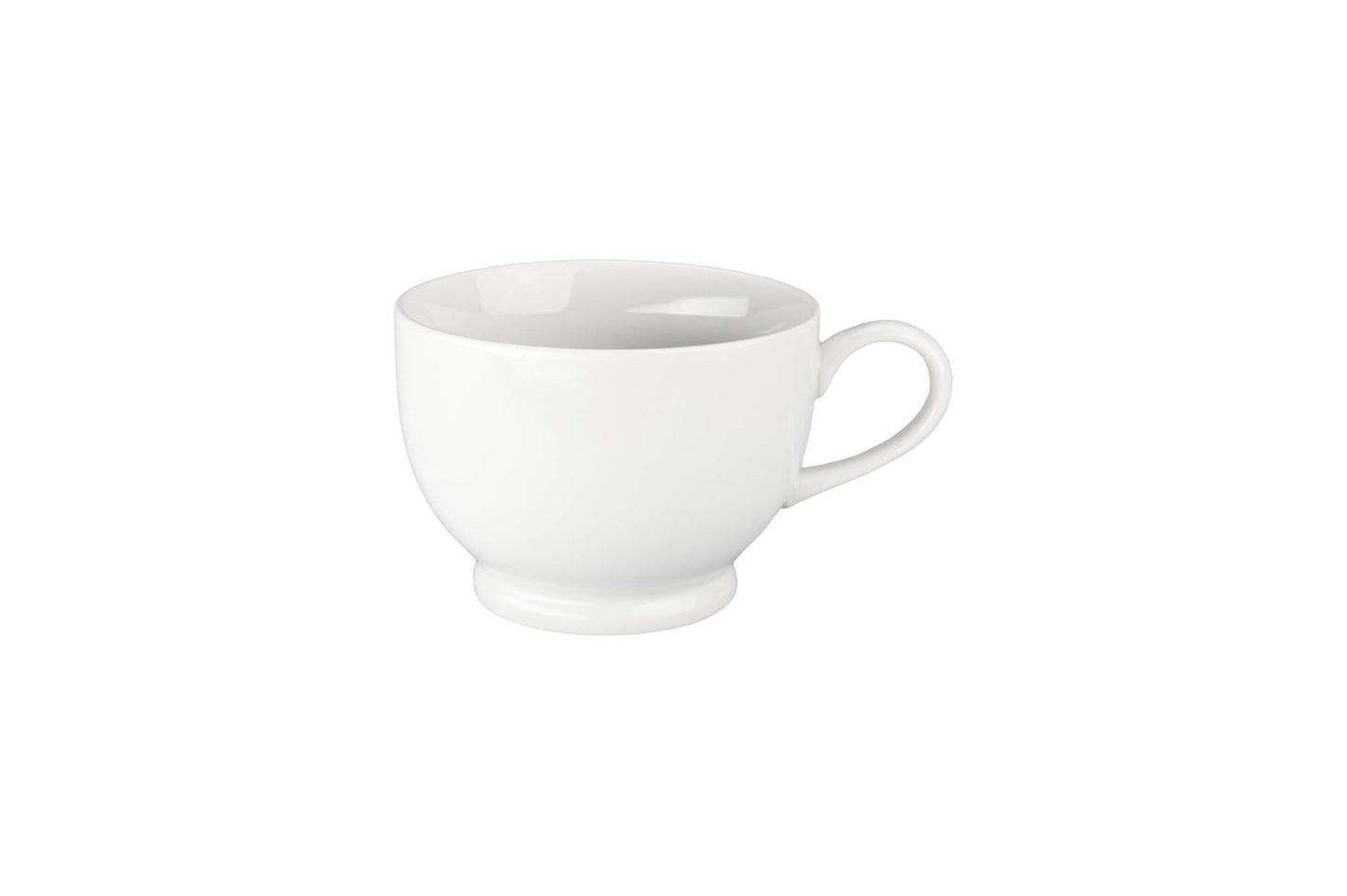 BIA Cordon Bleu 901018S4SIOC Porcelain Mugs Footed Latte Mug, Set of 4, 17 Oz.