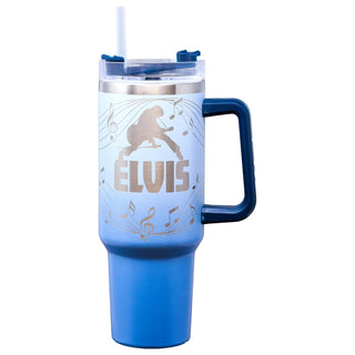 Spoontiques Drinking Cup, 40 Ounces, Elvis, Etched