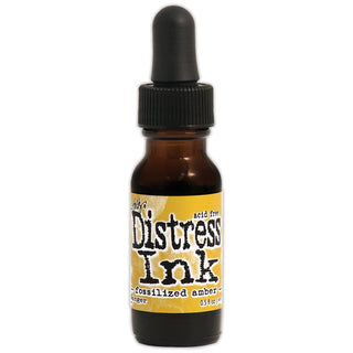 Ranger Liquid Ink, 0.5 fl oz, Fossilized Amber