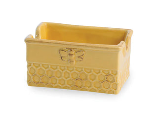Boston International Dishware Bowl, 4 x 2.75-Inches, Honeycomb
