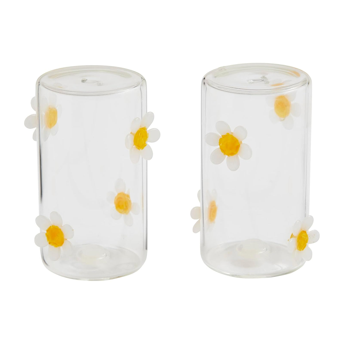 Mud Pie Food Shaker, 3 1/2" x 2" dia, Clear