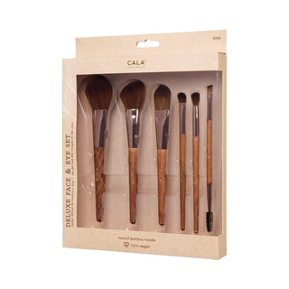 Cala Cosmetic Brush, Brown, Beige