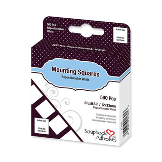 Scrapbook Adhesives Adhesive Tapes, 500-Pack, White