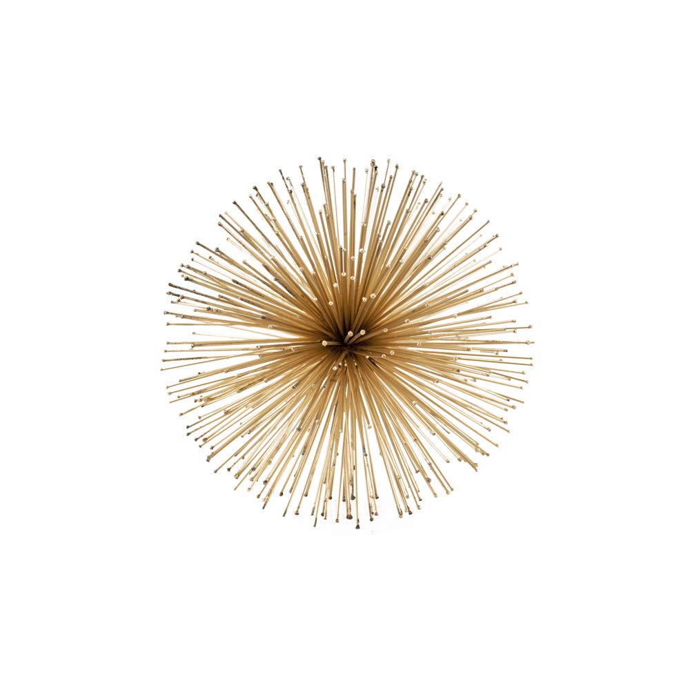 Modern Day Accents Sculpture, Medium, Gold