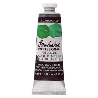 Grumbacher Paint, 1.25 Ounce (Pack of 1), Cobalt Titanate Green