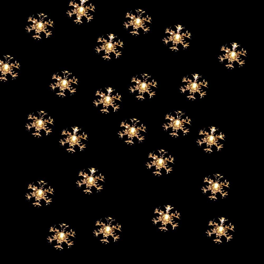 Kurt S. Adler Home, Clear, Snowflakes