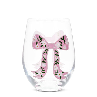 Abbott Collection Kitchen, 18oz, Clear/Pink