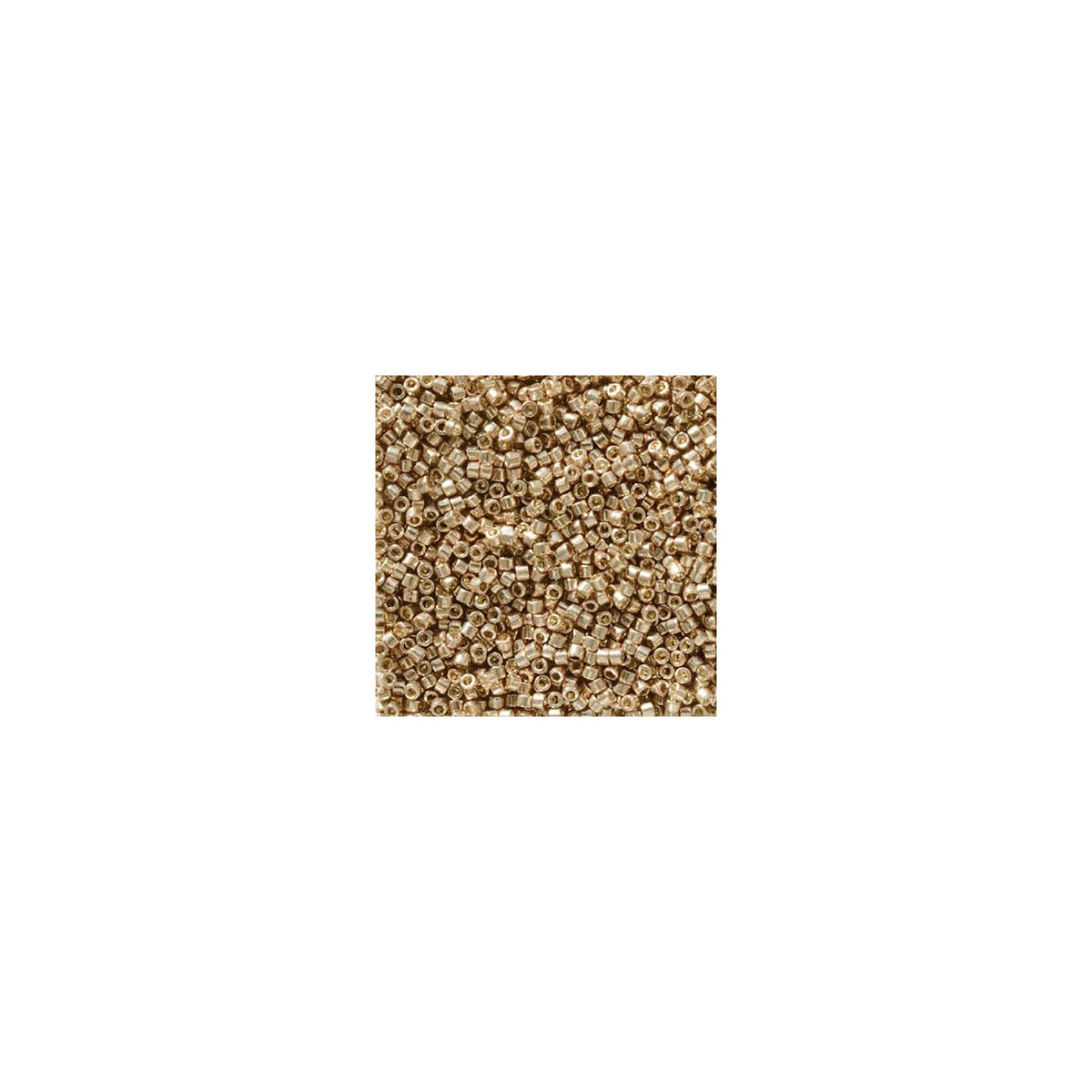 John Bead Craft Bead, Size: 11, Duracoat Galvanized Antique Gold