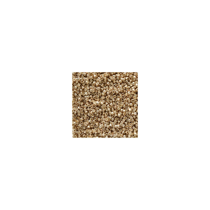 John Bead Craft Bead, Size: 11, Duracoat Galvanized Antique Gold