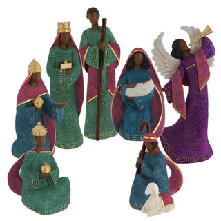 Ebony Treasures Figurine, 12 Inch, Multicolored
