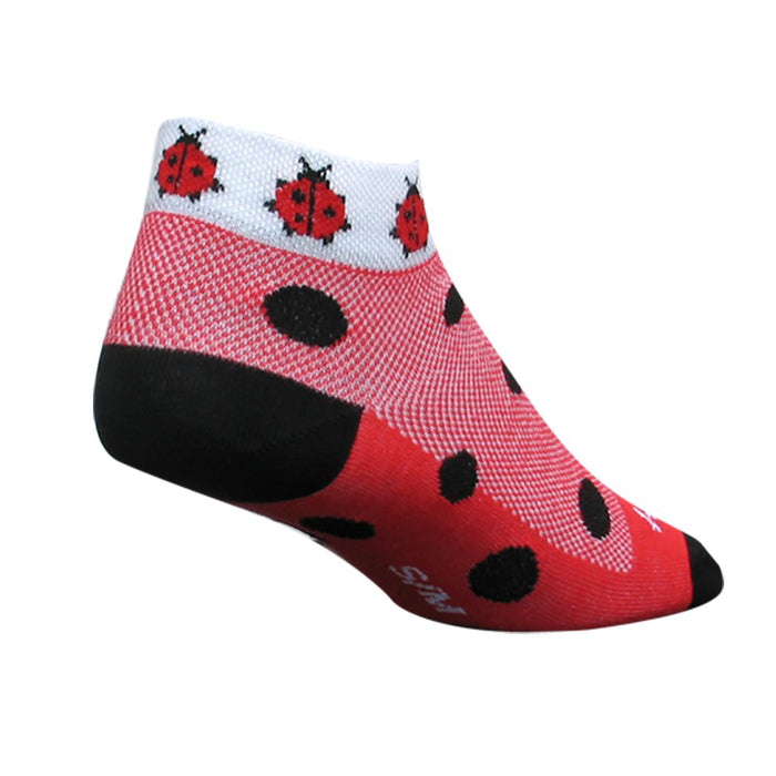SockGuy Socks, Red/White, Socks