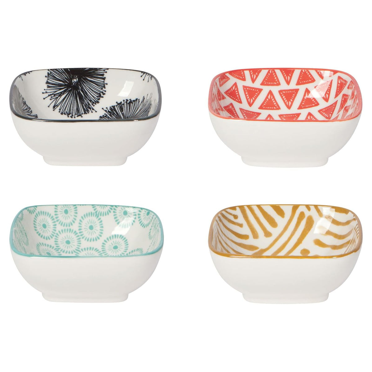Now Designs Dishware Bowl, Approximately 3.5 x 1.5 x 3.5" each, Mix & Prep
