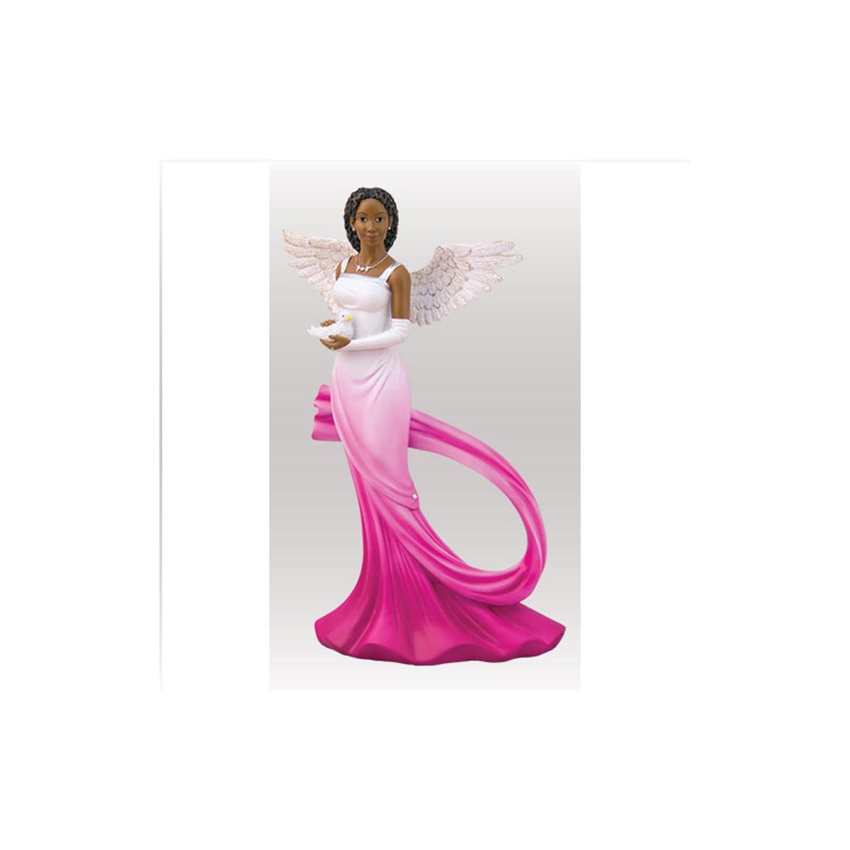 Ebony Treasures Figurine, 11.75 inches, Fuchsia