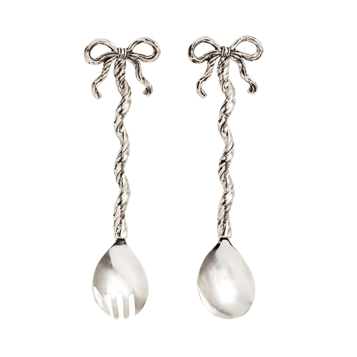 Mud Pie Flatware, 7 1/2", Silver